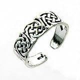 Sterling Silver Irish Celtic Knot Toe Ring
