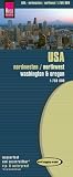 USA Nordwesten 1 : 750 000: Washington & Oregon - Reise Know-How Verlag Peter Rump