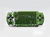 GREEN FLOWER PSP (Slim) Dual Colored Skin Sticker, PSP 2000
