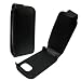 LUPO Black Leather Flip Case for Nokia 5800 XPRESSMUSIC