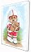 Sports Bear Football Star - Childrens Wall Art, Kids Wall Art, Nursery Wall Art Ready-to-Hang Plaque 10.5" x 13.5"