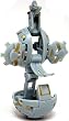 NEW BAKUGAN SEASON 2 VESTROIA BAKUBRONZE LOOSE OPEN HAOS GREY MEGA NEMUS 720G! STANDS OVER 3" TALL!!!
