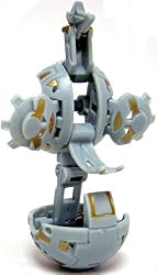NEW BAKUGAN SEASON 2 VESTROIA BAKUBRONZE LOOSE OPEN HAOS GREY MEGA NEMUS 720G! STANDS OVER 3" TALL!!!