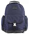 Coach Voyager Nylon Backpack Travel Bag 70574 Navy Blue