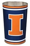 Illinois Fighting Illini 15in. Waste Basket