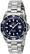 Stainless Steel Pro Diver Quartz Blue Dial Bezel