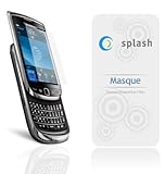 splash Masque Screen Protector Film Clear (Invisible) for Blackberry Torch  ....