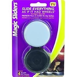 Magic Sliders 04600 Concave Round Magic Sliders-As Seen On TV