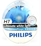 Philips - Diamond Vision H7 Halogen HID Bulbs (Pair)