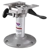 Swivl-Eze by Attwood 238916LKSM1 LAKESPORT 238 FIXED BELL PEDES LAKE SPORT FIXED HEIGHT BELL PEDESTAL WITH SEAT MOUNT