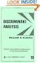 Discriminant Analysis (Quantitative Applications in the Social Sciences)