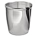 InterDesign Forma Wastebasket Trash Can, Polished Stainless Steel