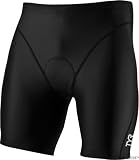TYR Men's 7 Tri Short: Black; MD