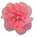 Pearl Chiffon Flower Hair Clip Funny Girl Designs