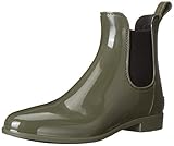 Sam Edelman Women's Tinsley Rain Boot, Moss Green/Black, 8 M US