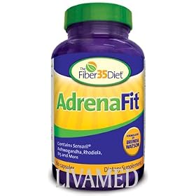AdrenaFit - Weight Loss Formula by Fiber 35 Diet from Brenda Watson (60 capsules)