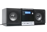 EXEMODE SD/CDミニコンポ CDR-296B ブラック