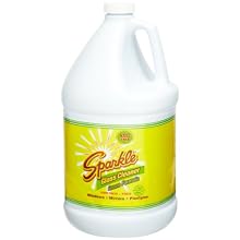 A J Funk & Co 30500 Sparkle Glass Cleaner, Green Formula, 1-Gallon Refill Bottle (Case of 4)