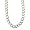 Men's 14k White Gold 8.3mm Cuban Chain Necklace, 20"