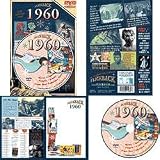 1960 DVD: Your Fabulous Year - Nostalgic 50th Wedding Anniversary or 50th Birthday Gift
