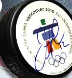 Jarome Iginla Signed Team Canada 2010 Olympic Hockey Puck