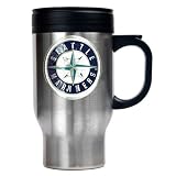 Seattle Mariners Stainless Steel Travel Mug (Primary Logo)