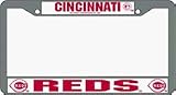 Cincinnati Reds Chrome License Plate Frames - Set of 2