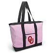 University of Oklahoma Pink Tote Bag OU Logo - For Travel or Beach Best Unique Gift Ideas for Her, Women, or Ladies