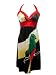 Voom Dress by Joy Han - Parrot Halter in Black - Silk Designer Dresses for Women