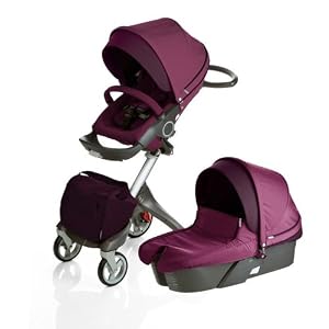 Stokke Xplory Newborn Stroller Purple