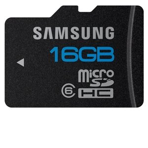 Samsung MB-MSAGA/US 16 GB Class 6 microSDHC Flash Memory Card