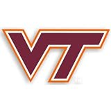 Virginia Tech 12 Car Magnet