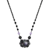 Orleans Rose Motif Pendant Necklace