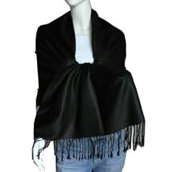 Solid Color 100% Twill Pashmina Scarf Shawl Wrap-Various Colors