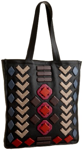 Latico Puzzle Double Strap Tote
