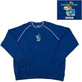 Kansas Jayhawks NCAA 2008 Orange Bowl Inspired Fleece Sweatshirt (Dark Royal)