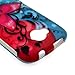 CoverON® Slim Hard Case for ZTE Reef N810 with Cover Removal Tool - (Pink Blue Butterfly)