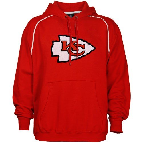 Kansas City Chiefs Red Classic Logo Hoody Sweatshirt