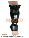 Mooto Taekwondo Shin and Instep Protector - Black