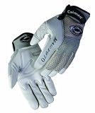 White Goat Grain Leather Multi-Activity Sports and Work Grip Neoprene/Mesh Gloves (Small)