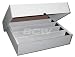 Search : BCW FULL LID Super Monster 5 Row Storage Box (5000 Ct.) - Corrugated Cardboard Storage Box - Baseball, Football, Basketball, Hockey, NASCAR, Sportscards, Gaming & Trading Cards Collecting Supplies