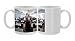 Cabin Crew walking down aisle Photo Mugs