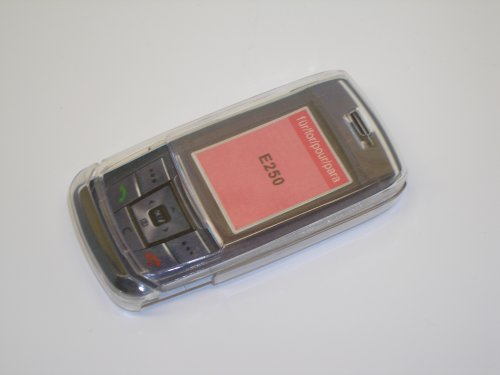 OLIVIASPHONES E250 SAMSUNG MOBILE PHONE CRYSTAL HARD CASE FOR E250 SAMSUNG PHONES