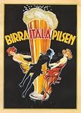 Birra Itala Pilsen C1920 By Anonymous Best Quality Art Print Poster - Size: 23 X 31.5