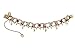 Handmade Michal Negrin Vintage Flowers Bracelet