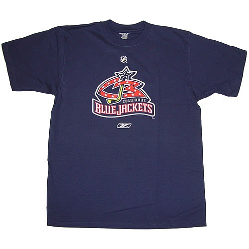 Columbus Blue Jackets Reebok Primary Logo T-Shirt