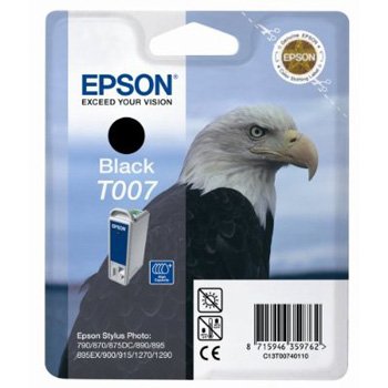 Epson Stylus Photo T007 black ink cartridge T007401 780 785EPX 790 825 870 Limited Edition 875DC 875DCS 890 895 900 915 1270 1275 1280 1290