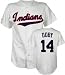 Larry Doby Majestic Cooperstown Throwback Cleveland Indians Jersey - XX-Large