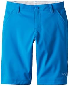 Puma Golf NA Boy's Junior Tech Shorts, Blue Aster, Large