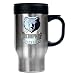 Memphis Grizzlies NBA Stainless Steel Travel Mug - Primary Logo by Great American Products